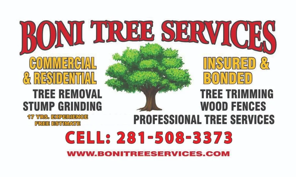 Professional outdoor landscaping near you across Dickinson, TX - Boni Tree Service & Stump Grinding