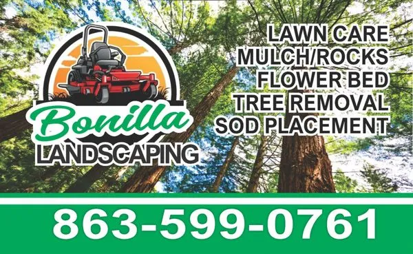 Bonilla Landscaping Logo