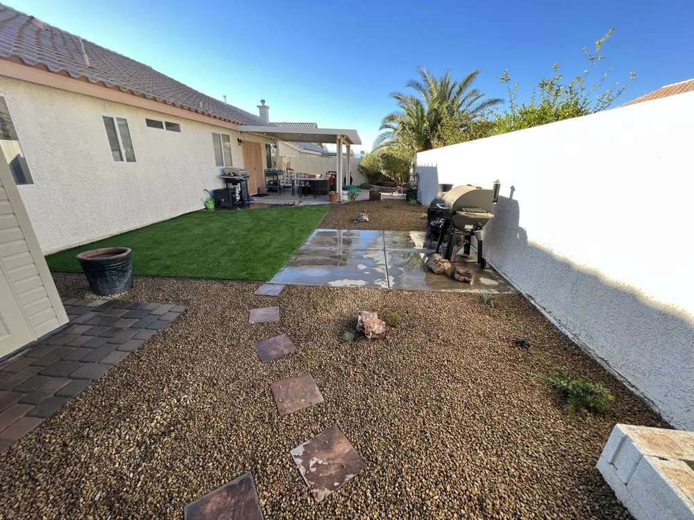 Expert outdoor landscaping with custom design in Las Vegas, NV by Bonilla Landscaping