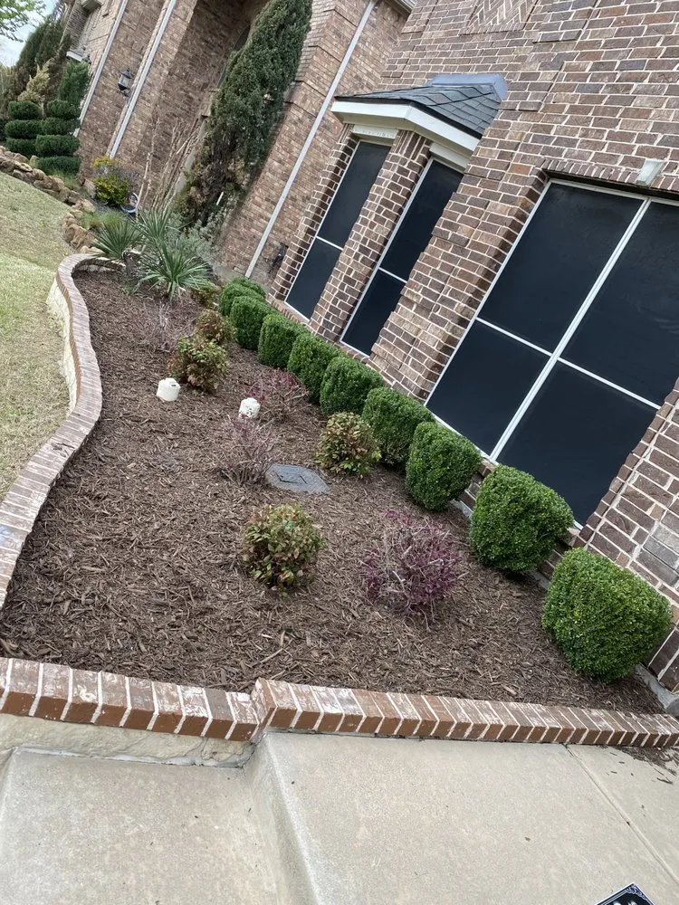 Reliable lawn mowing service for year-round maintenance in Little Elm, TX by Bonilla Lawn and Garden Care