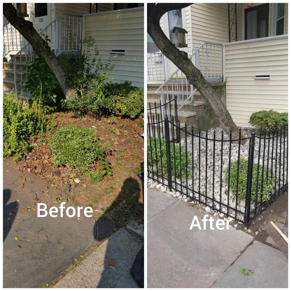 Custom outdoor landscaping in Bayonne, NJ - Bonilla's Landscaping