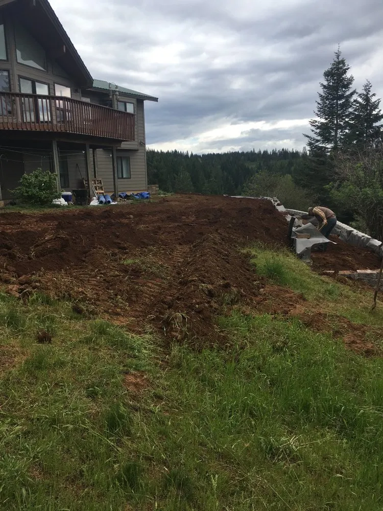 Local garden landscaping for homes in White Salmon, WA by Boni's Landscaping & Construction