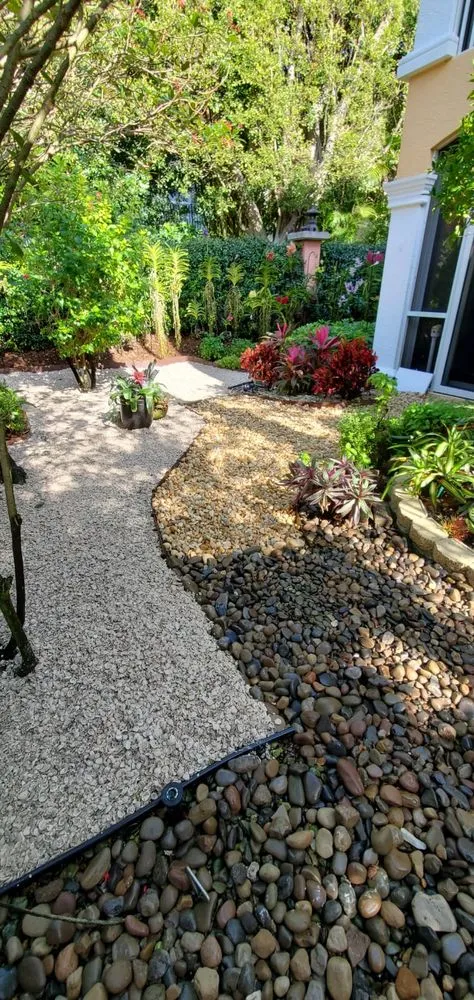 Custom outdoor landscaping for beautiful yards in Bonita Springs, FL by Bonita Lawn Care