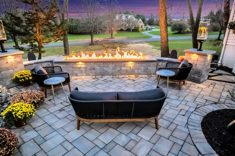 Local residential landscaping for residential properties in Exton, PA by Bonner Landscape Contractors