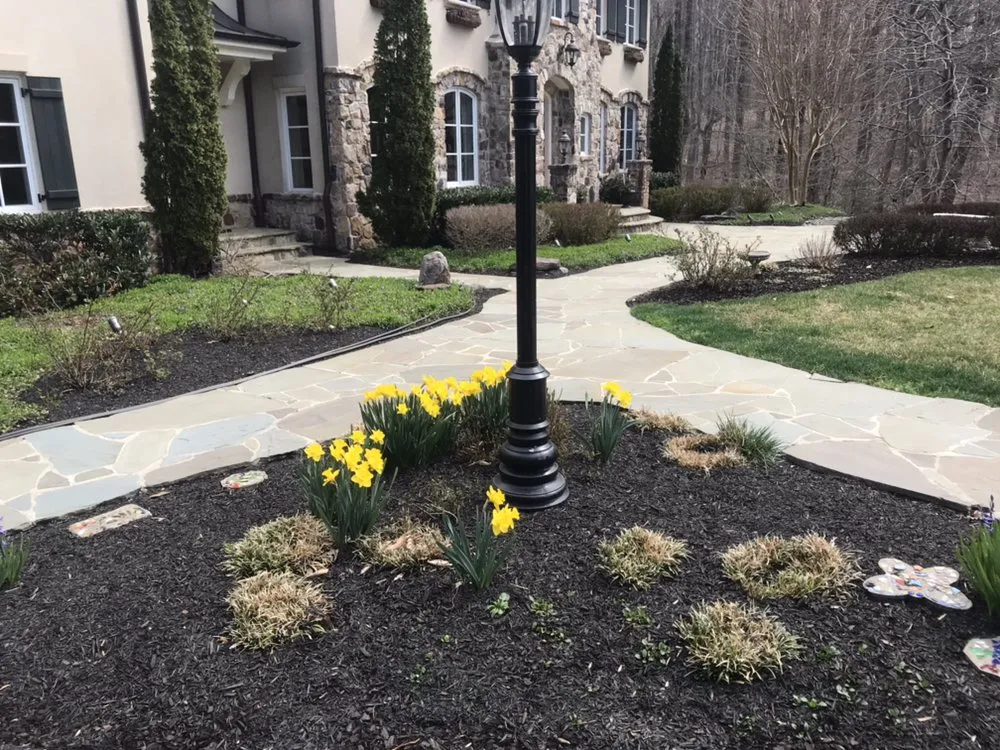 Expert yard cleanup service for beautiful yards in Harrisonburg, VA by Bono Landscapes