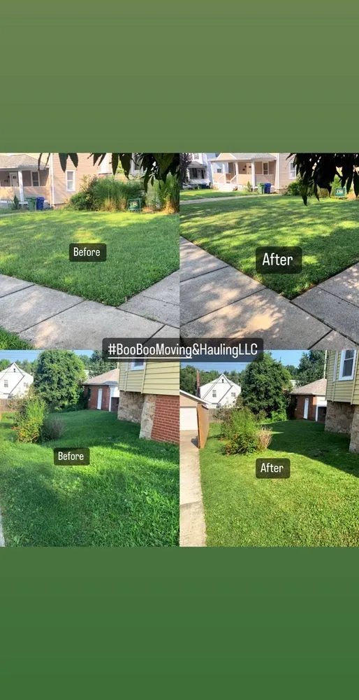 Trusted outdoor landscaping with custom design in Baltimore, MD by Boo Boo Moving & Hauling