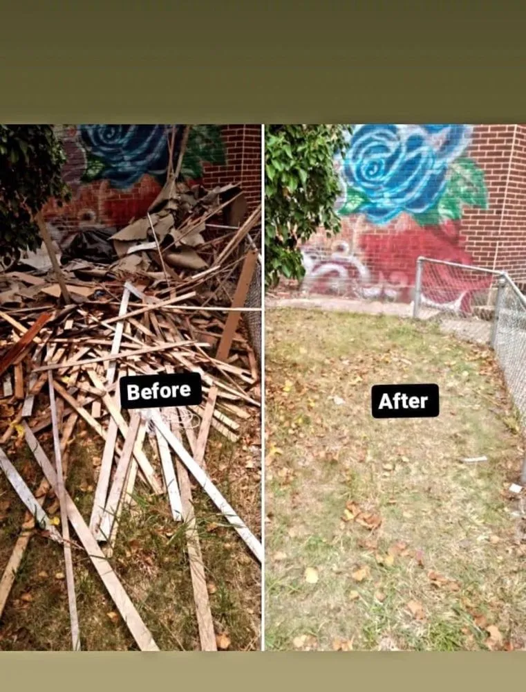 Custom residential landscaping near you in Baltimore, MD by Boo Boo Moving & Hauling