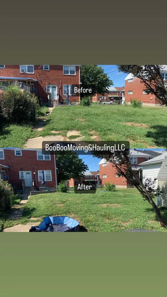 Reliable outdoor landscaping in Baltimore, MD - Boo Boo Moving & Hauling