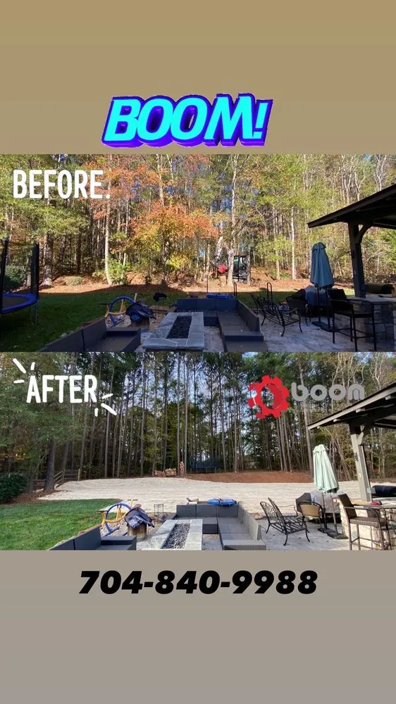 Top-rated lawn mowing service near you across Charlotte, NC - Boom Brush Control