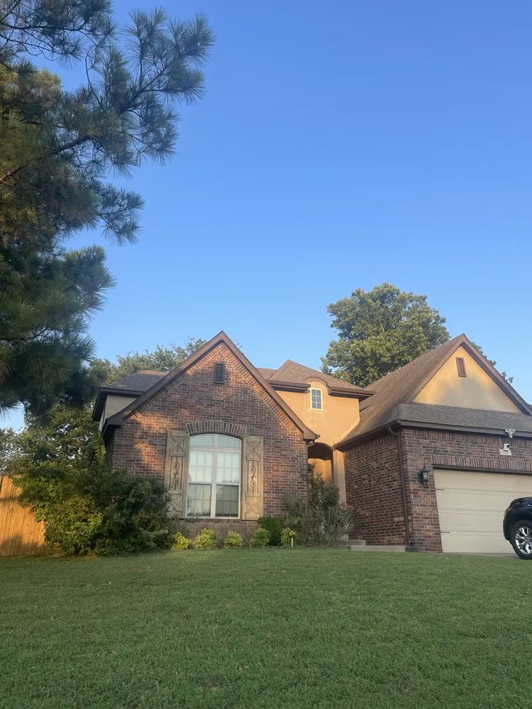 Professional landscaping services for residential properties in Tulsa, OK by Boomin' Greens Lawn Care