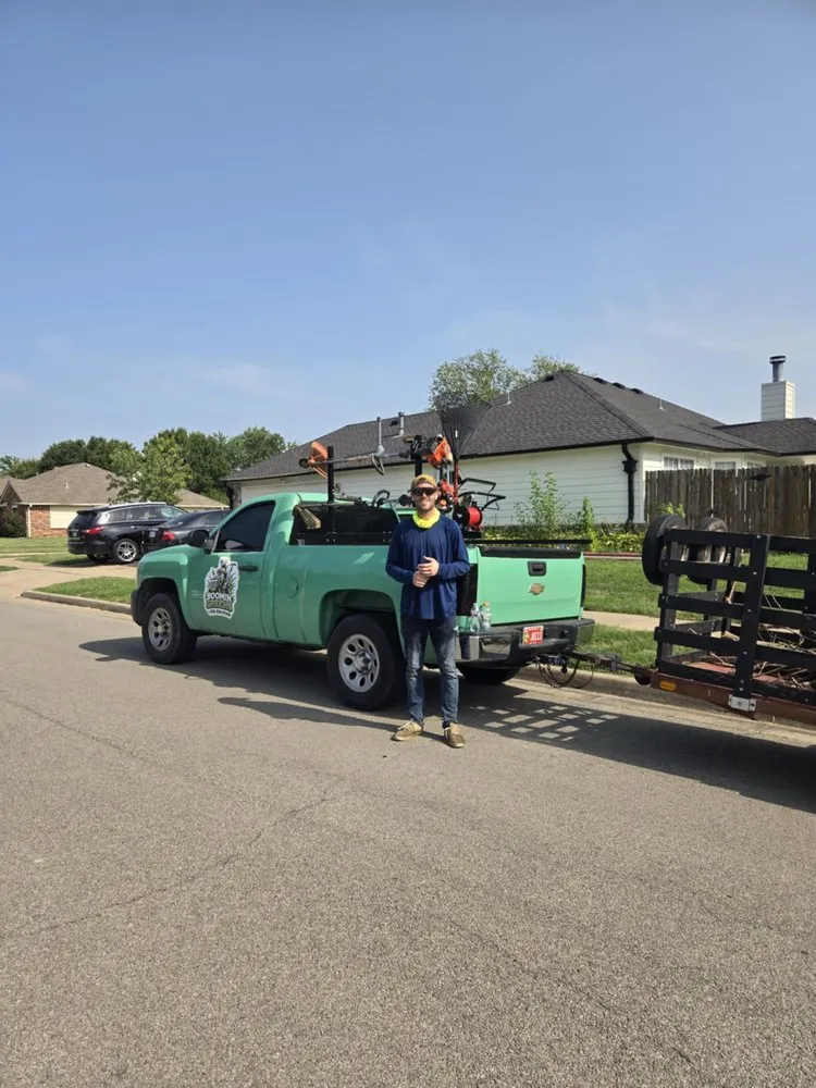 Trusted outdoor landscaping in Tulsa, OK by Boomin' Greens Lawn Care