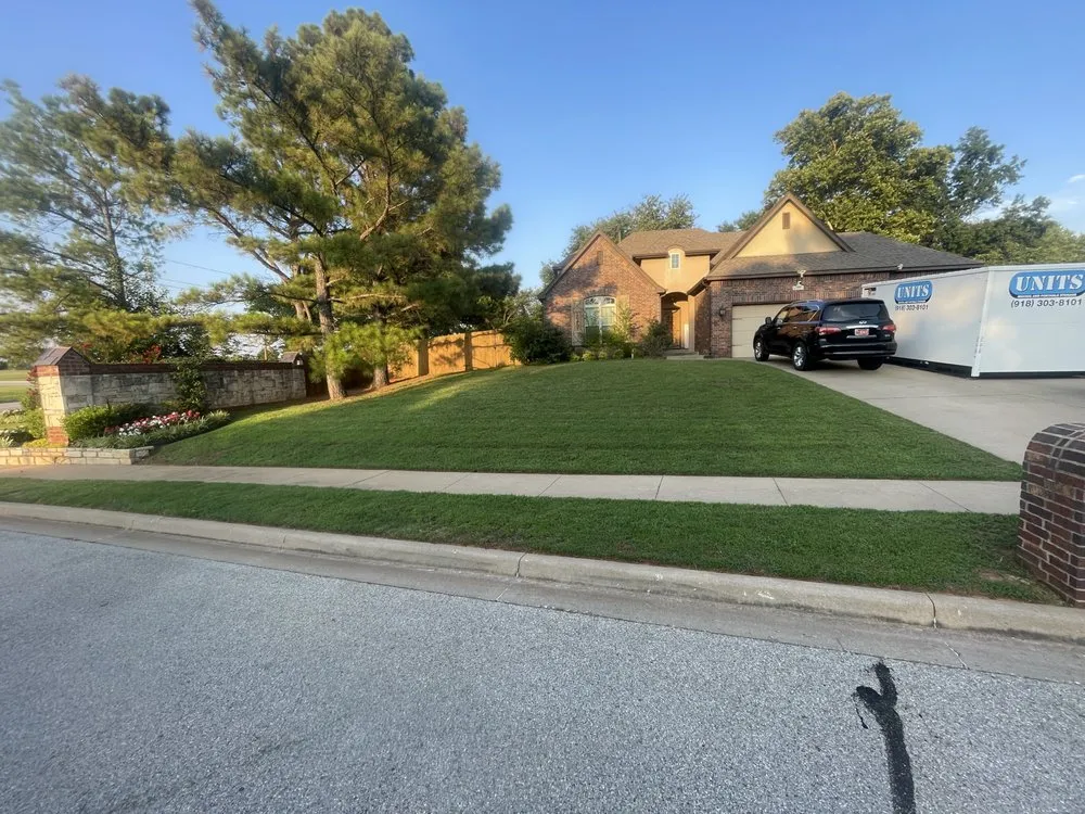 Custom residential landscaping in Tulsa, OK - Boomin' Greens Lawn Care
