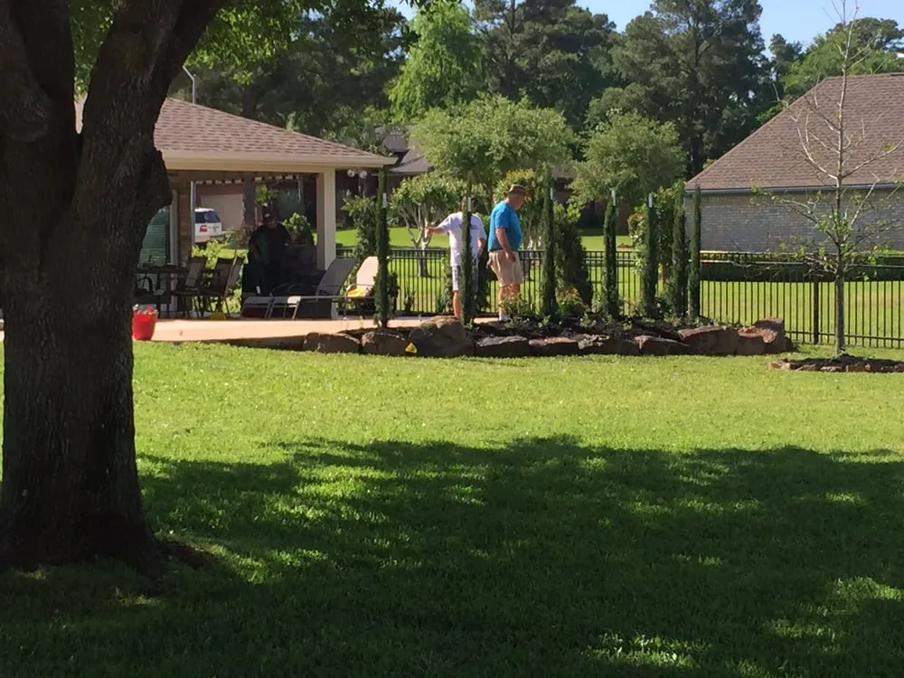 Trusted lawn care service in Conroe, TX by Boone's Landscaping
