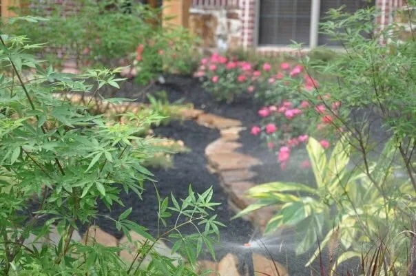 Local lawn mowing service for outdoor upgrades across Conroe, TX - Boone's Landscaping