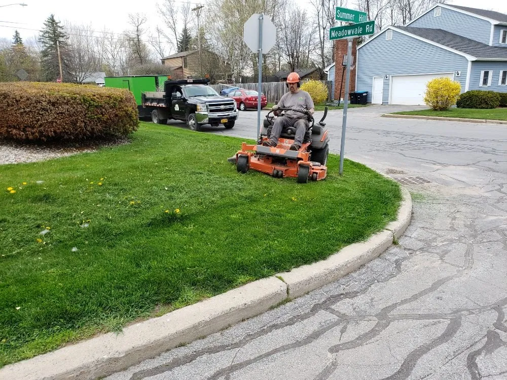 Professional garden landscaping for year-round maintenance in Plattsburgh, NY by Booth Rentals & Property Management