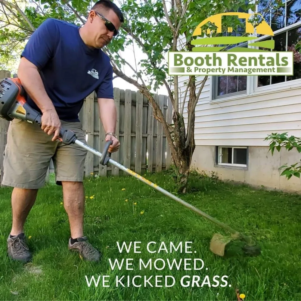 Reliable landscape design for residential properties in Plattsburgh, NY by Booth Rentals & Property Management