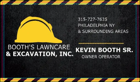 Booth’s Lawn Care and Excavation