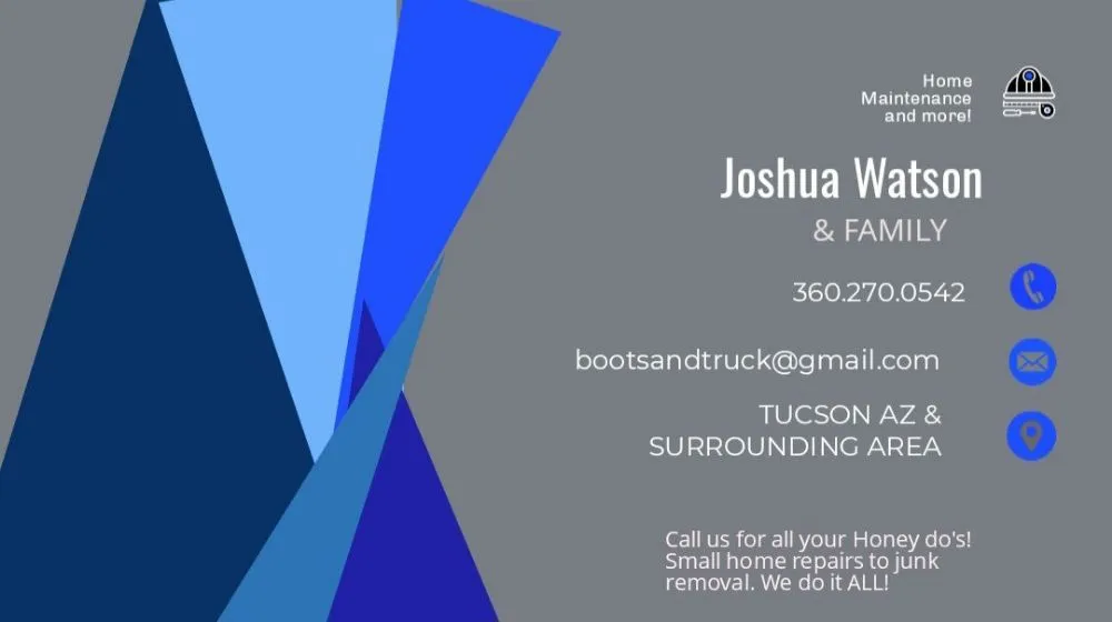 Custom lawn mowing service in Tucson, AZ - Boots and Truck