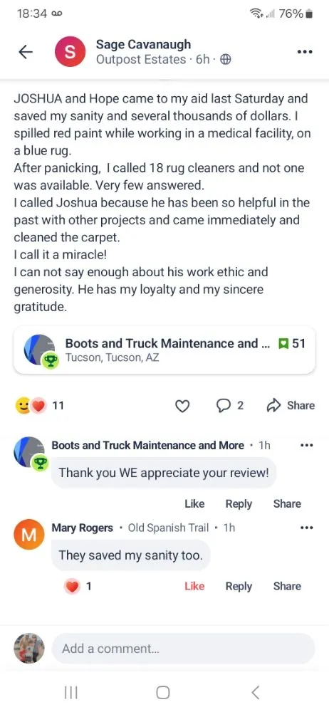 Top-rated yard cleanup service for homes across Tucson, AZ - Boots and Truck