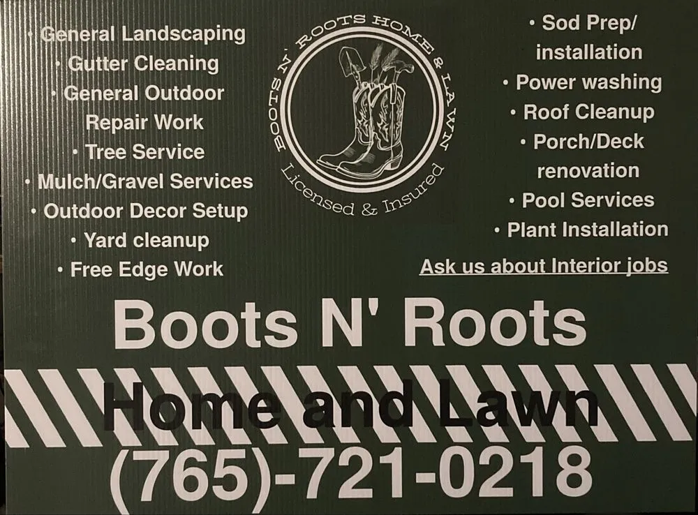 Top-rated residential landscaping in Clinton, IN by Boots N Roots