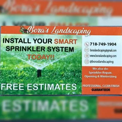 Boraslandscaping and Sprinkler Logo