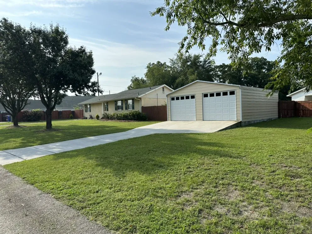 Affordable yard cleanup service with custom design in Fayetteville, NC by Borbell Services and Landscaping