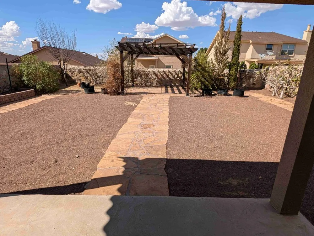 Expert landscaping services in El Paso, TX by Borderland Dumpsters