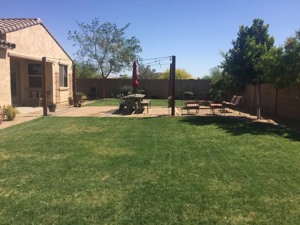 Professional garden landscaping for beautiful yards in Peoria, AZ by Borders & Beyond Landscaping