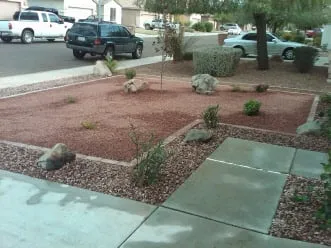 Expert outdoor landscaping in Peoria, AZ by Borders & Beyond Landscaping