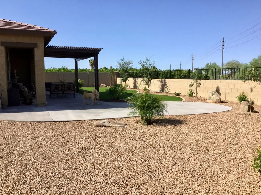 Reliable garden landscaping for beautiful yards in Peoria, AZ by Borders & Beyond Landscaping