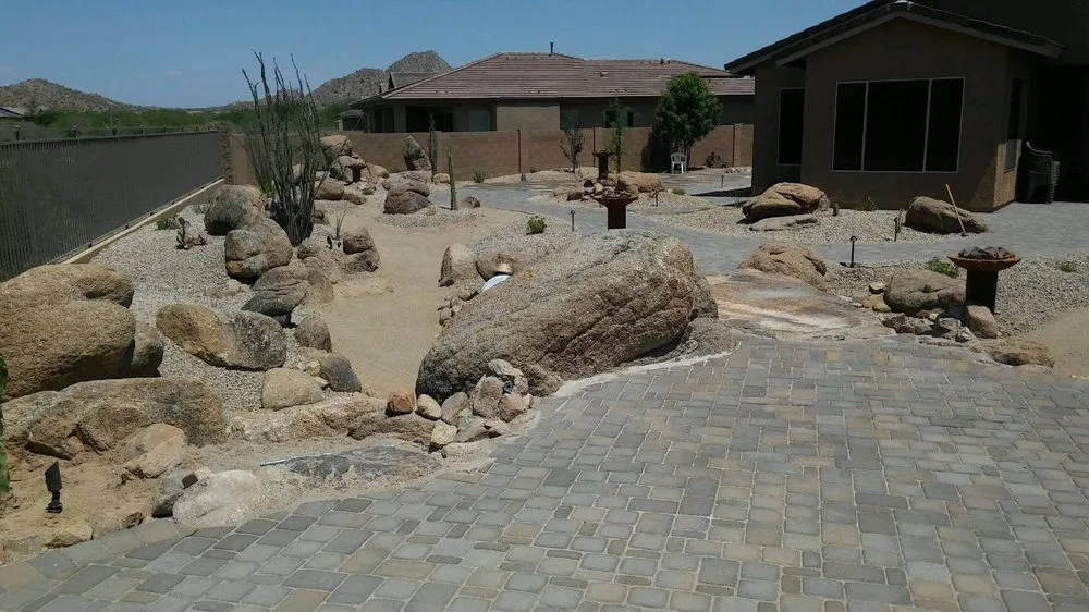 Local yard maintenance for residential properties across Peoria, AZ - Borders & Beyond Landscaping
