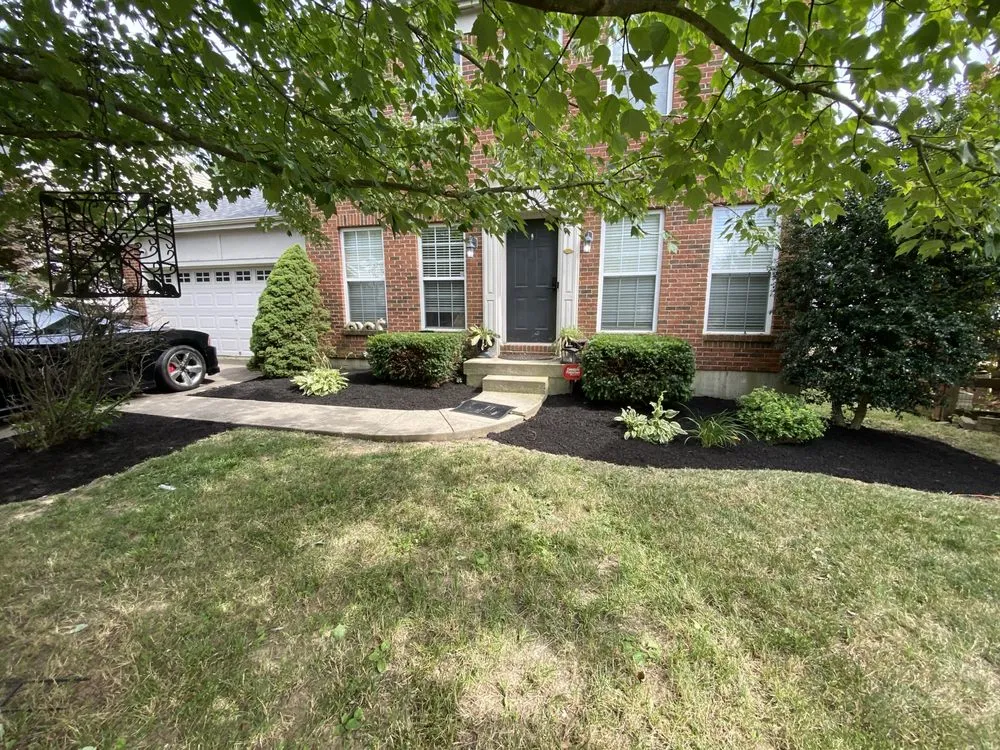 Professional lawn mowing service for homes in Florence, KY by BorderTech lawncare