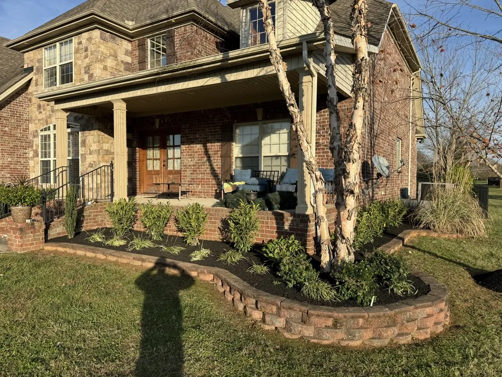 Custom landscape installation in Murfreesboro, TN by Boro Lawn and Property