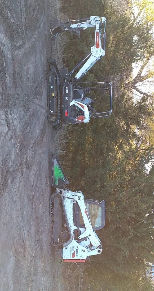 Custom garden landscaping in Tecumseh, NE - Borrenpohl Skid Steer