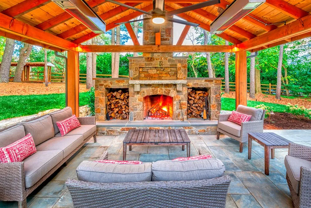 Custom outdoor landscaping with custom design across Lewes, DE - Borsello Landscaping