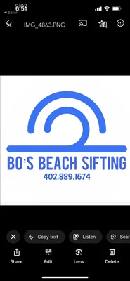 Bo’s Beach Sifting