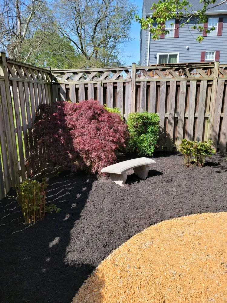 Custom lawn care service with custom design in Knoxville, MD by Bo's Landscaping and Stump Removal