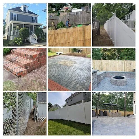 Professional residential landscaping with custom design in Lawrence, MA by BOS Landscaping