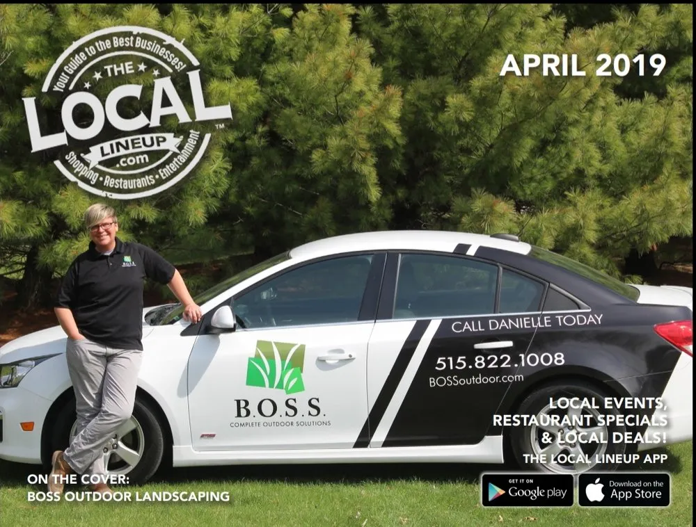 Professional landscape design for year-round maintenance in Johnston, IA by BOSS Complete Outdoor Solutions