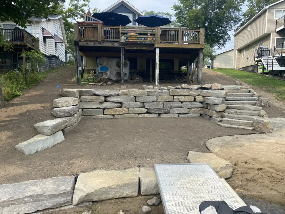 Affordable landscaping services for residential properties in Waterford, MI by Boss Construction & Landscape Services