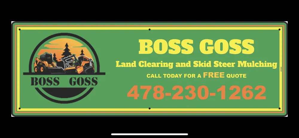 Professional garden landscaping for residential properties in Hawkinsville, GA by Boss Goss Mulching and Land Service