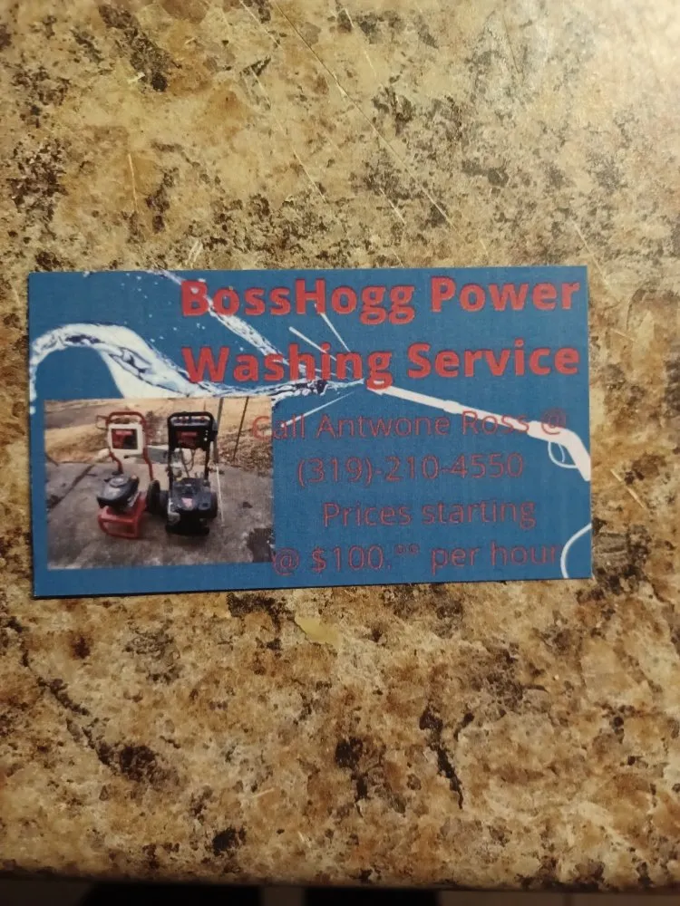 Reliable yard cleanup service in Marion, IA - Boss Hogg Power Washing