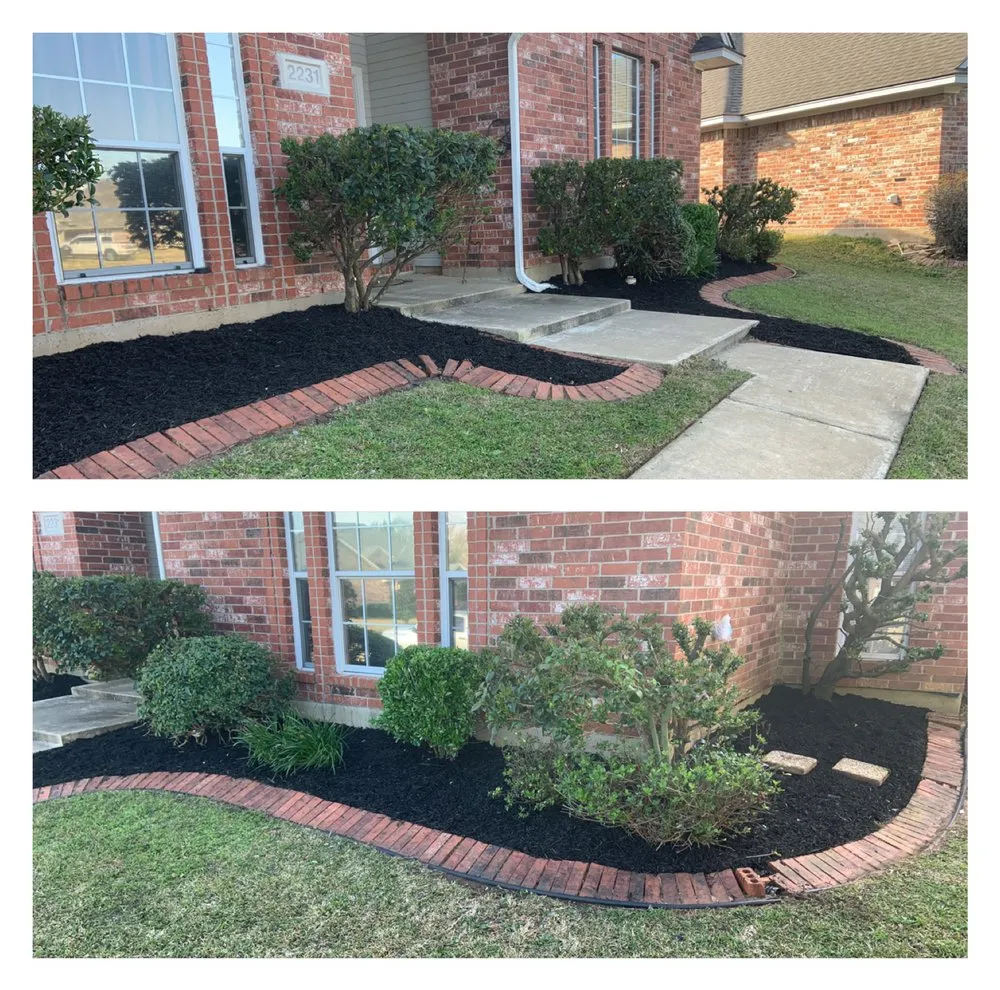 Professional garden landscaping for residential properties in Bossier City, LA by Bossier Botanical Landscape