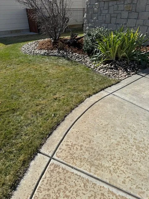 Custom yard maintenance in Andover, KS by Bossy Oak Landscaping