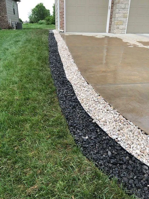 Custom lawn mowing service for homes across Andover, KS - Bossy Oak Landscaping