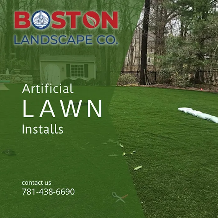 Affordable lawn care service for homes in Stoneham, MA by Boston Landscape