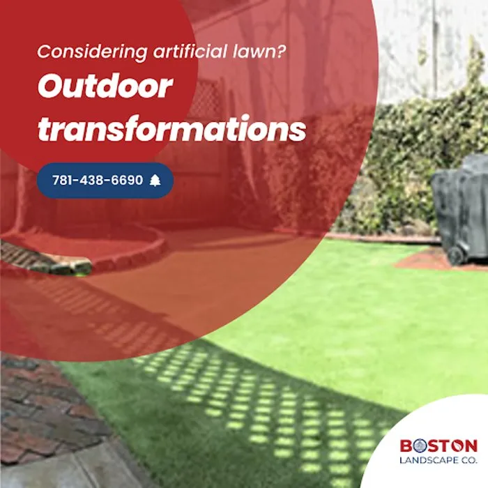 Professional yard maintenance in Stoneham, MA by Boston Landscape