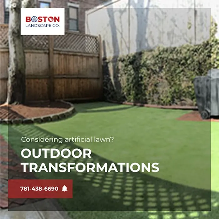 Local landscaping services for beautiful yards in Stoneham, MA by Boston Landscape