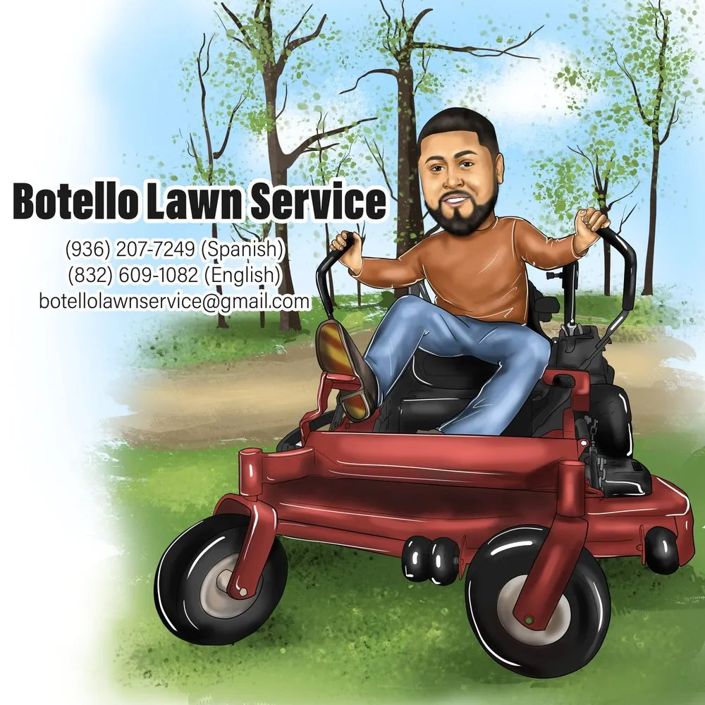 Expert lawn mowing service in Willis, TX by Botello Lawn Service