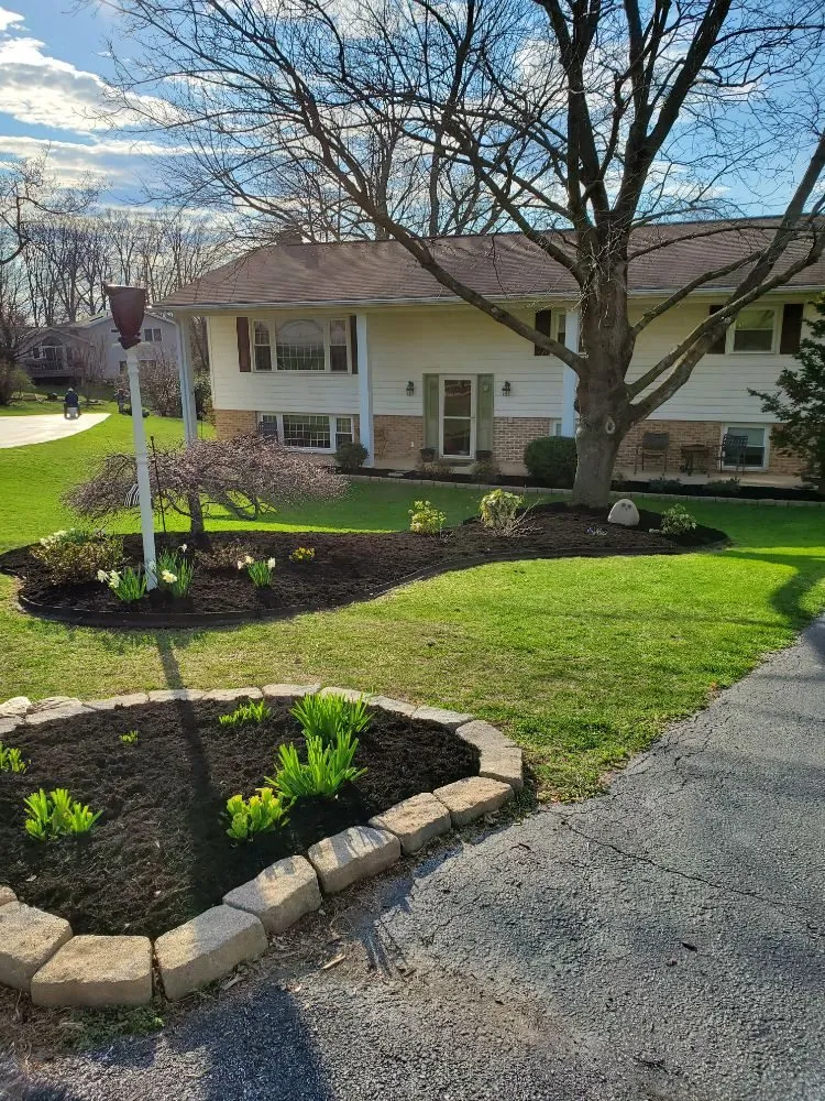 Reliable lawn mowing service for residential properties in York, PA by Botti's Landscaping